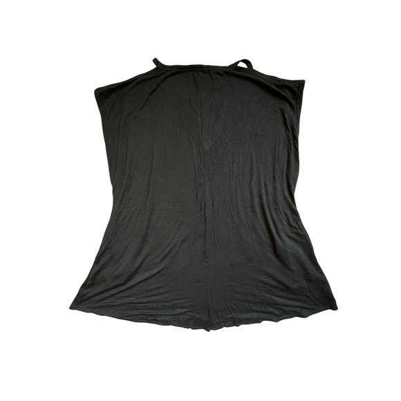 Robin Piccone 170619 Womens Black Tunic Cover-Up Pockets Off Shoulder Small Swim - Picture 2 of 8